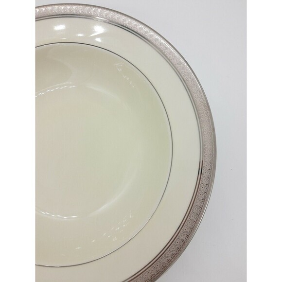 Mikasa Palatial Platinum 10" Serving Round Vegetable Bowl L3235 - Picture 4 of 7